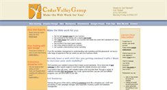 Desktop Screenshot of cedarvalleygroup.com